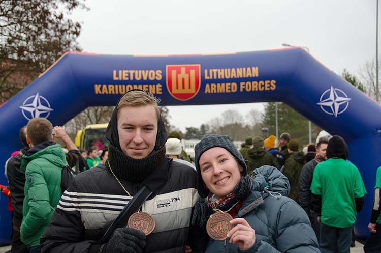 Running event, one of the things to do in Vilnius in January